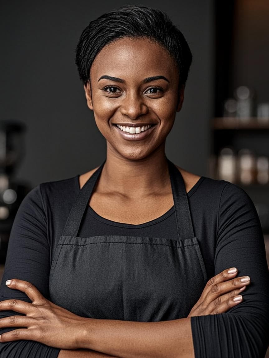 Black woman business owner